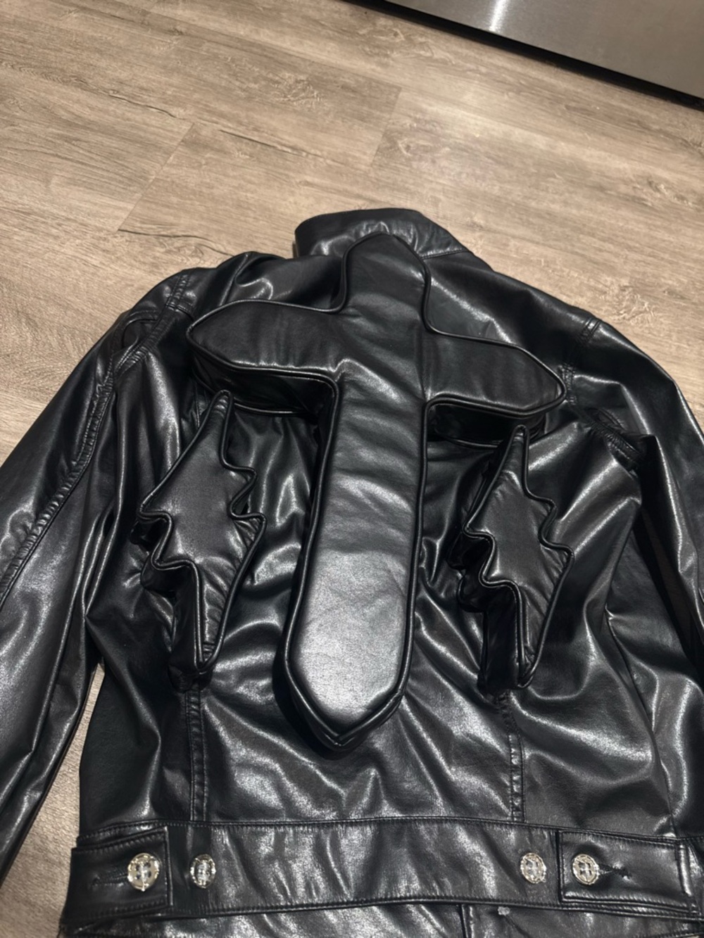 2021 Seventh Heaven x The Weeknd Leather Jacket (Very rare)